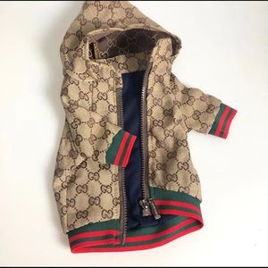 Gucci pet hoodie jacket